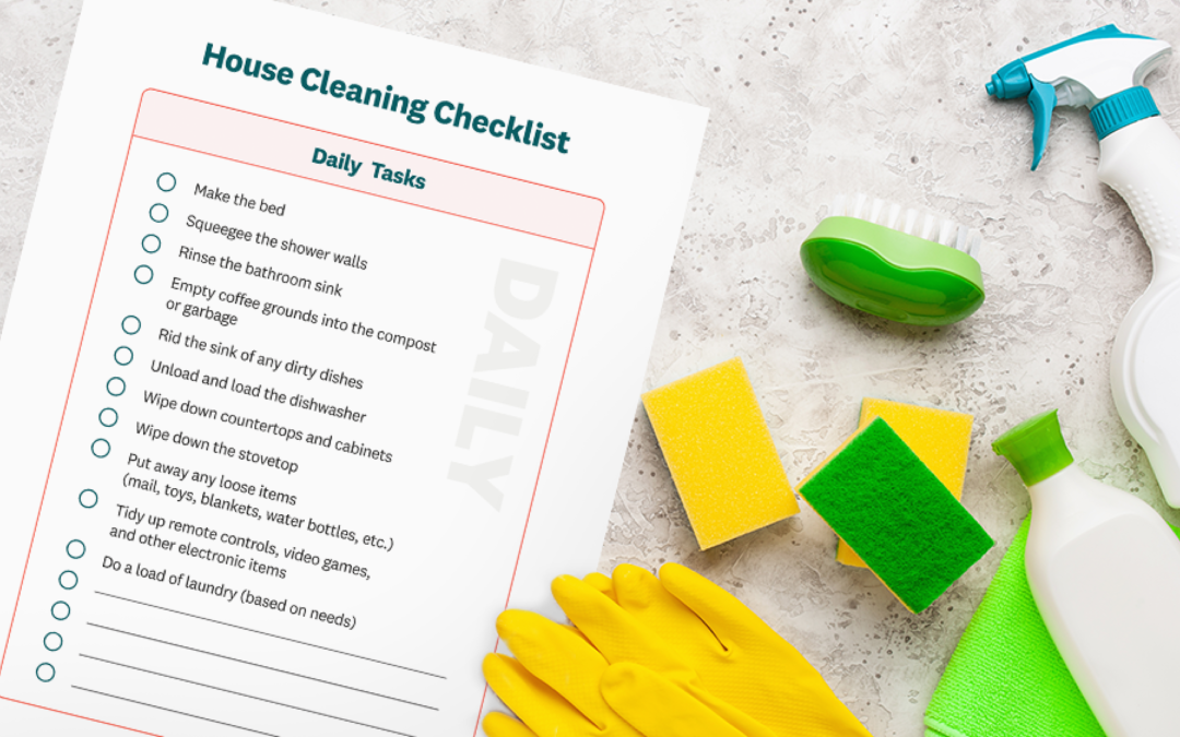 The Ultimate House Cleaning Checklist